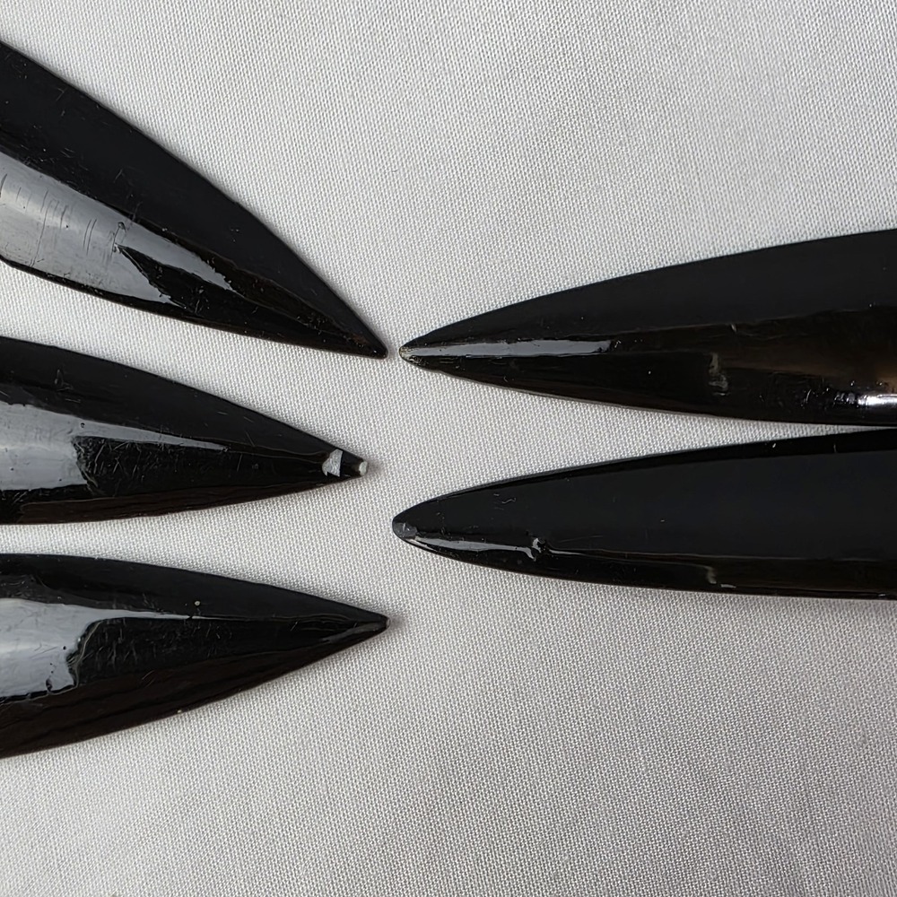 5 Animal Plastic Letter Openers 3 Frogs 1 Humming Bird 1 Crane - Picture 8 of 8